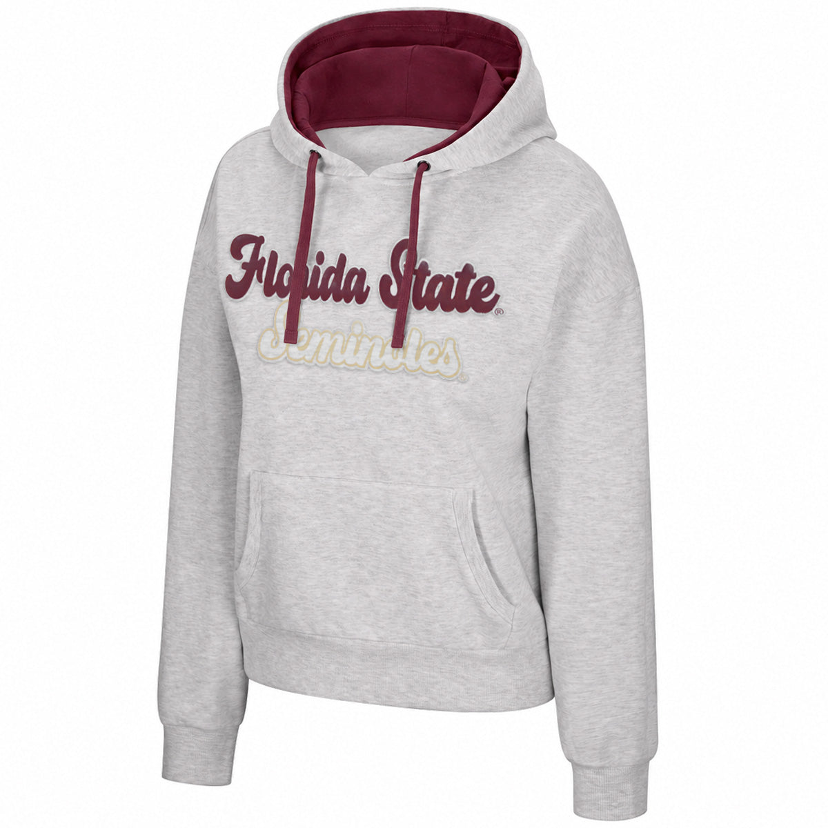 Colosseum Women's Florida State Seminoles Hood - Heather Grey