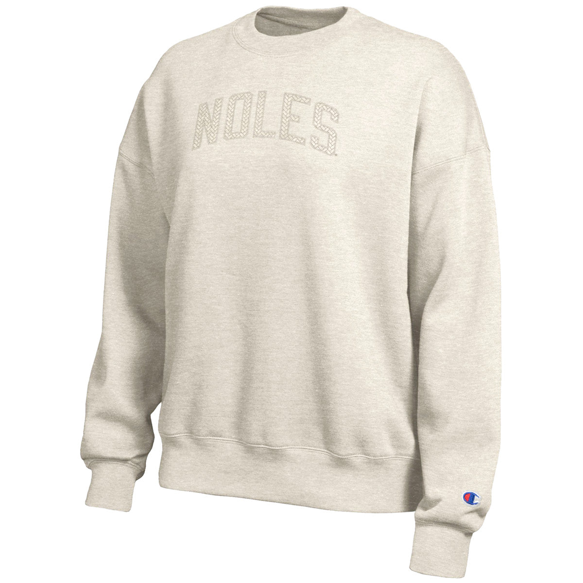 Champion Women's Noles Fleece Crew - Oatmeal