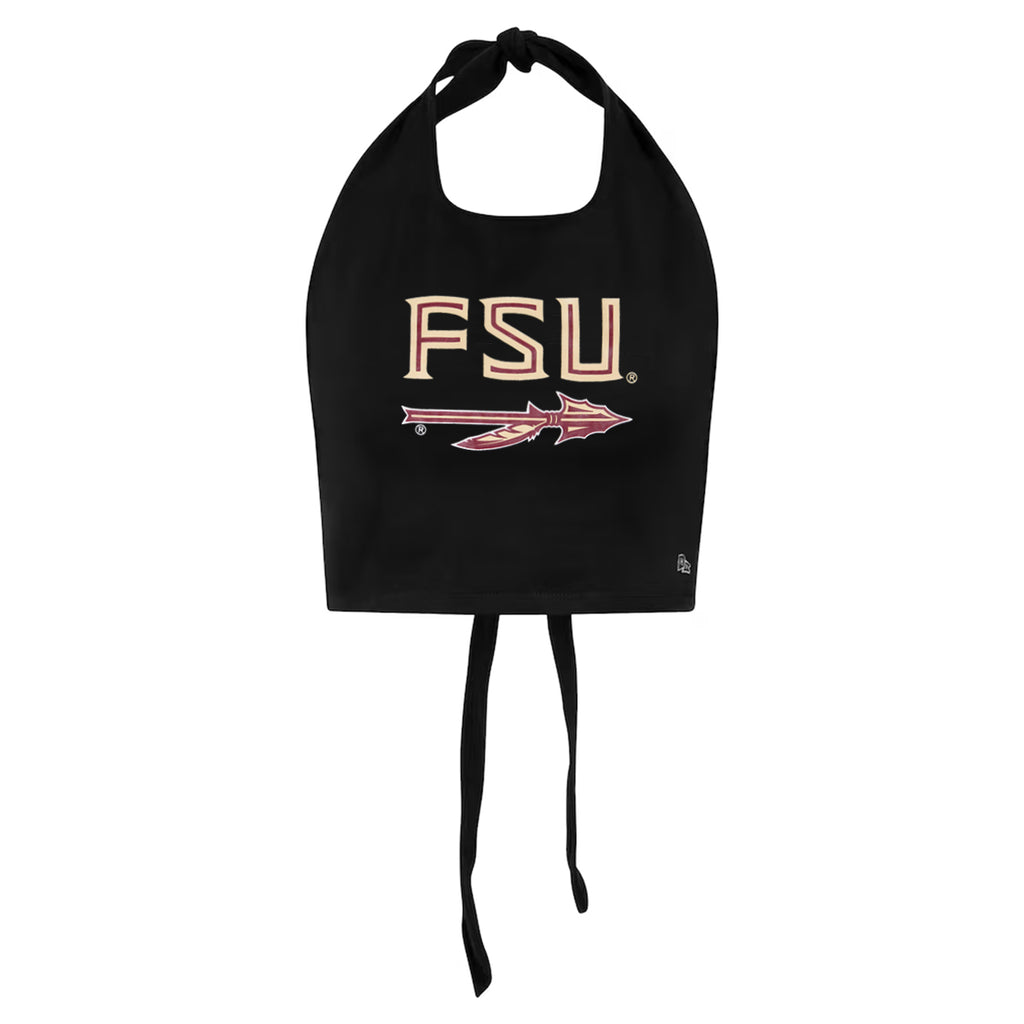 Hype & Vice Women's FSU Spear Halter Top - Black