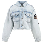 Hype & Vice Women's Noles Jean Jacket - Denim