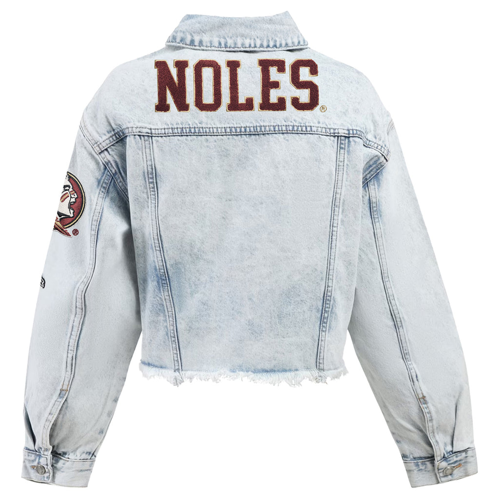 Hype & Vice Women's Noles Jean Jacket - Denim