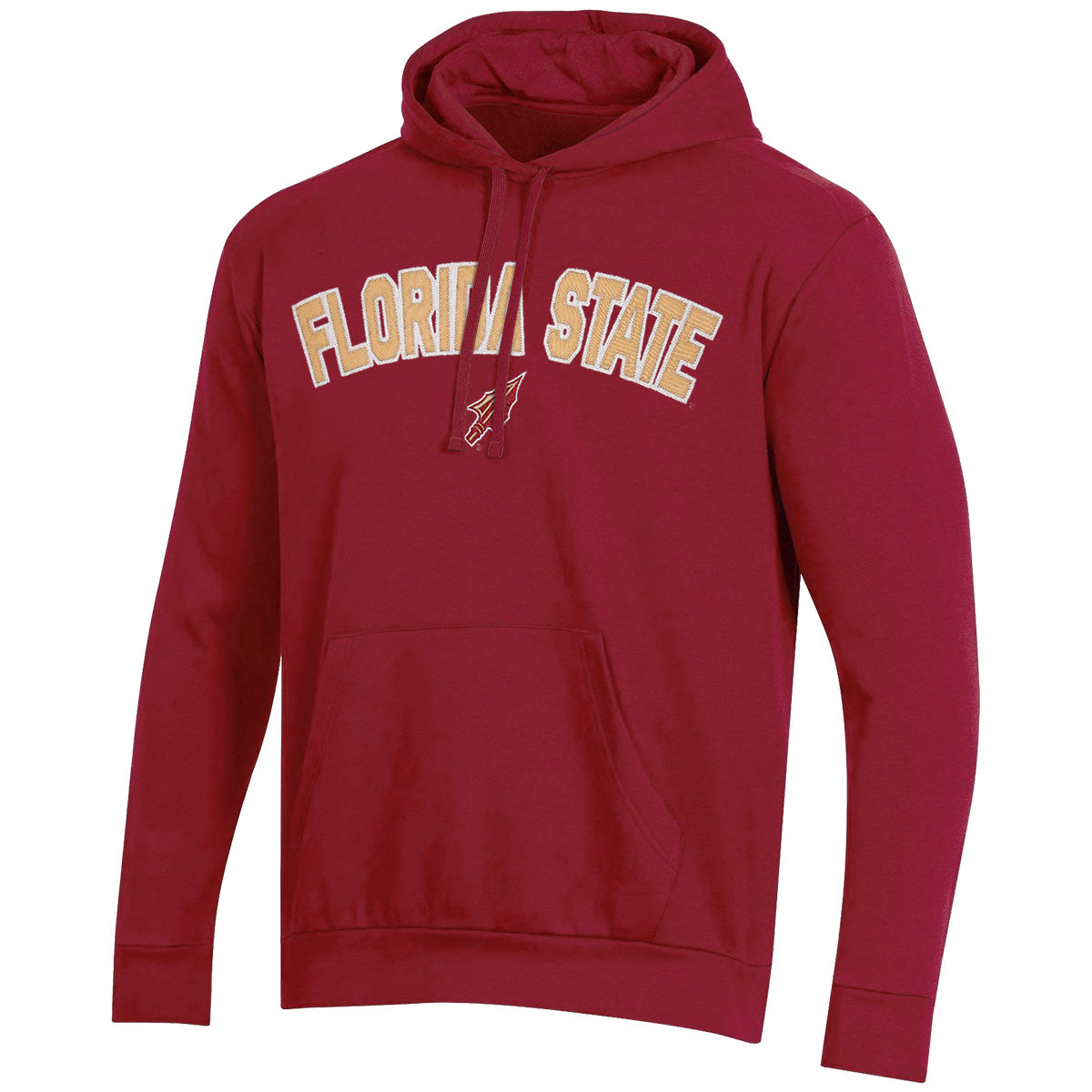 Champion Men's Florida State Arrowhead Design Hood - Garnet
