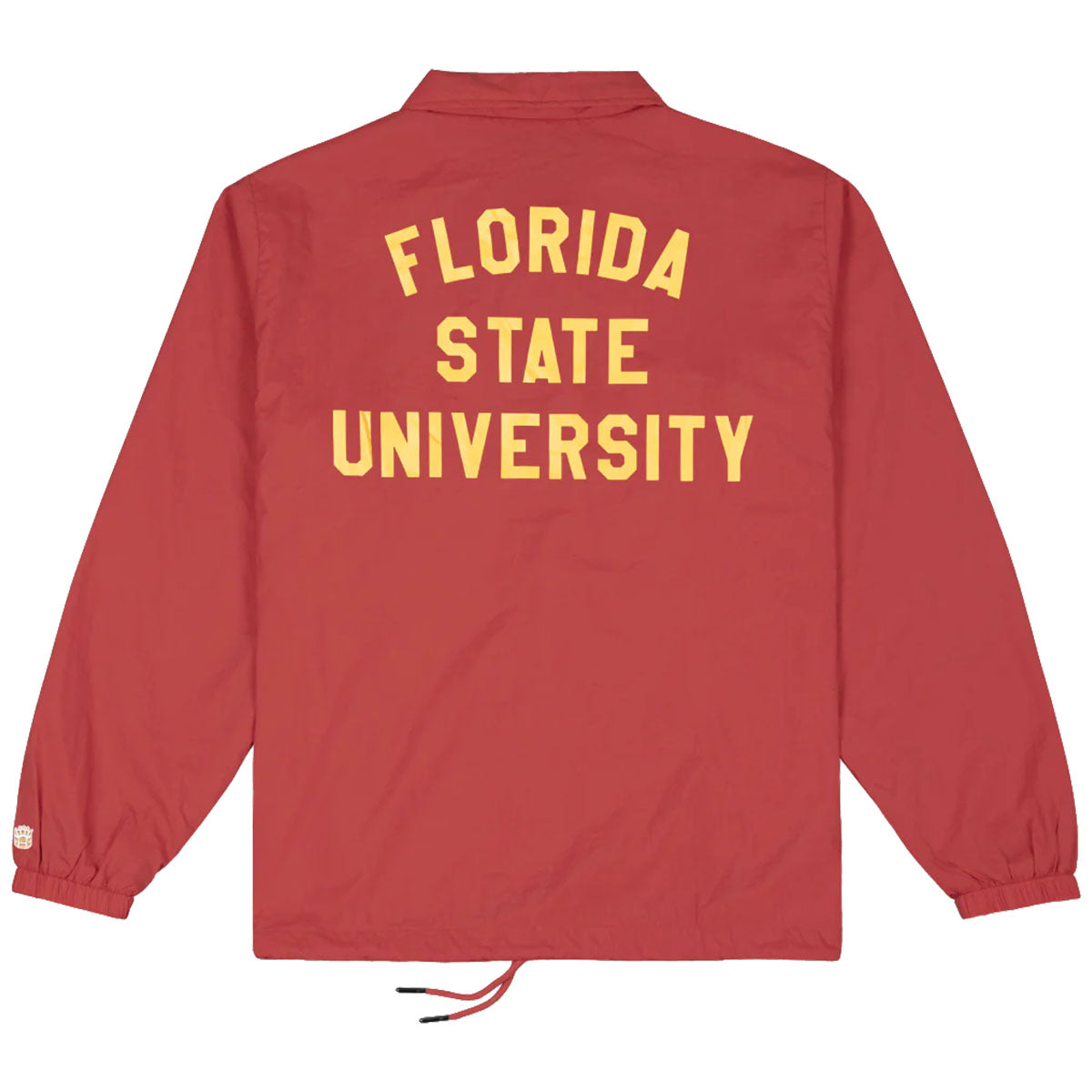 Homefield Men's Vault Seminoles Helmet Design Coach's Jacket - Crimson