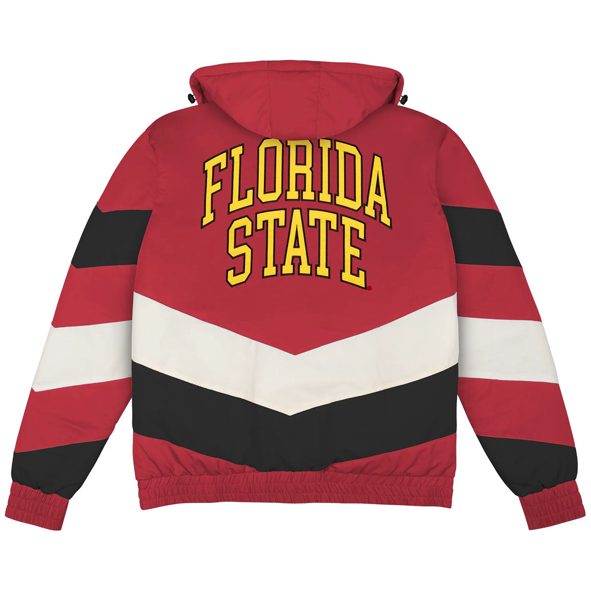 Homefield Men's Vault Seminole Logo/Florida State Retro Full-Zip Jacket - Crimson/White/Black