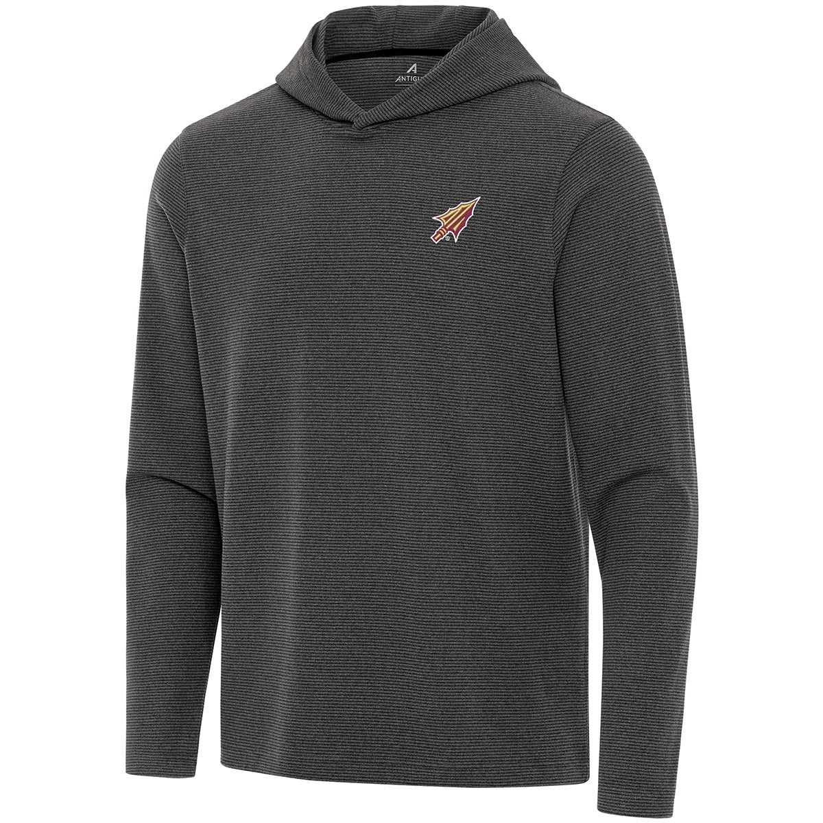 Antigua Men's Arrowhead Lightweight Pullover Hood - Charcoal