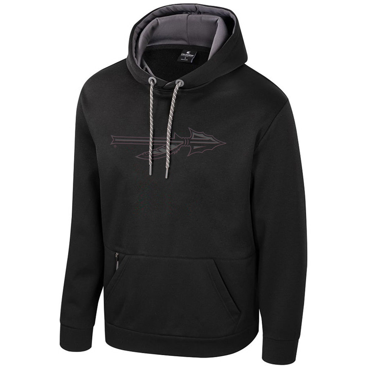 Colosseum Men's Spear Logo Performance Hood - Black