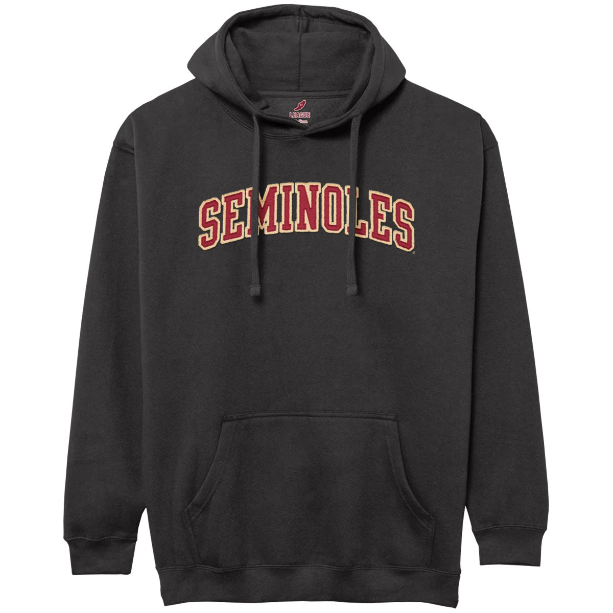 League Men's Seminoles Essential Fleece Hood - Black