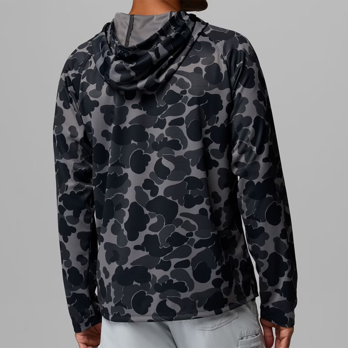 Columbia Men's Seminole Logo Collegiate Wild Cast Camp Hoodie -  Black Camo