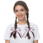 ZooZatz Stacked FSU Ribbon Hair Tie 2pk
