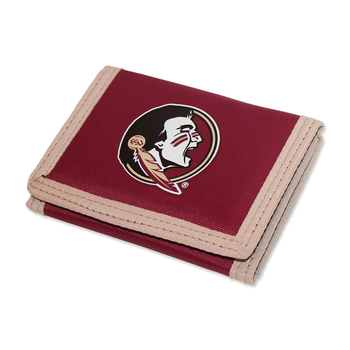 Little Earth Seminole Logo Tri-fold Wallet