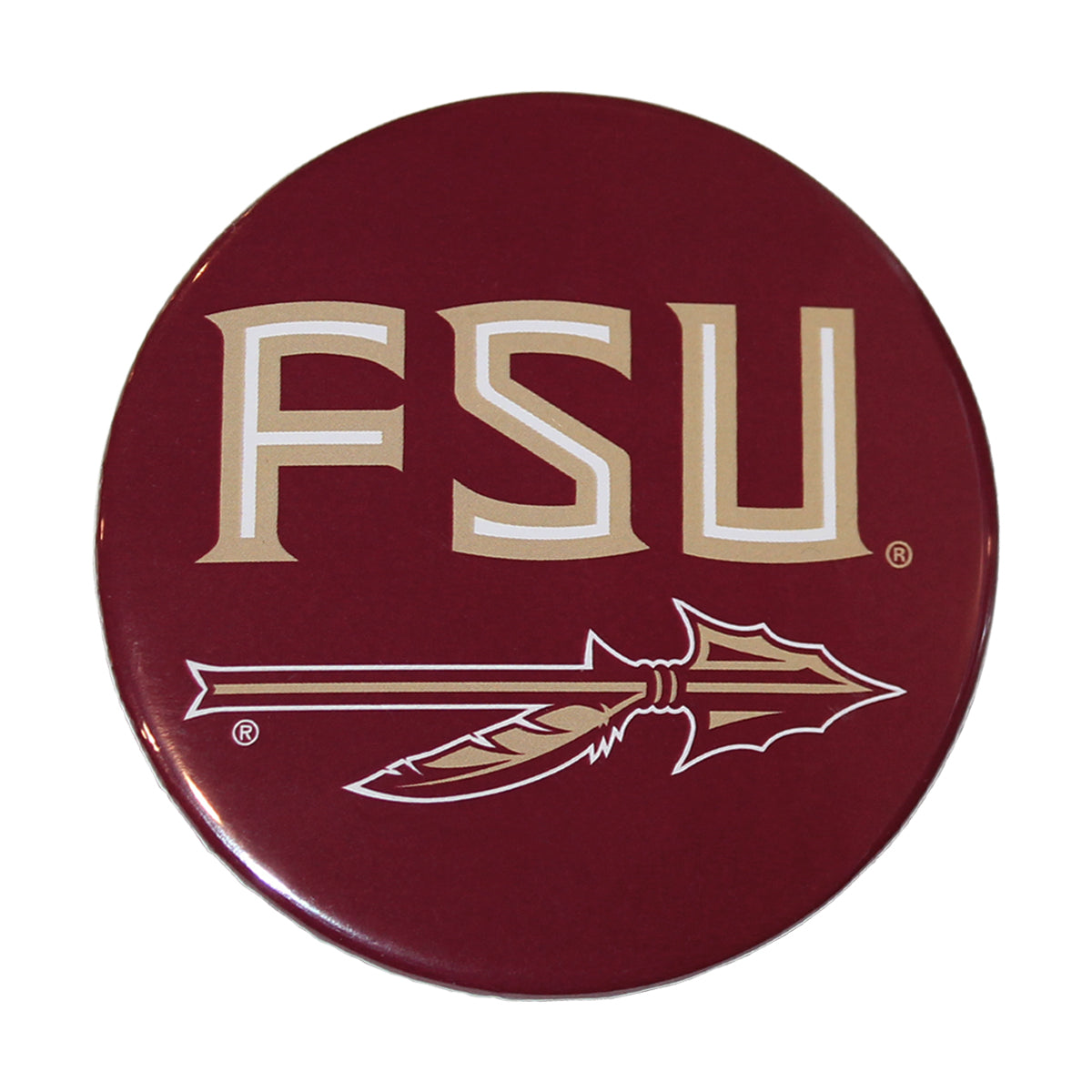 Neil Enterprises FSU Spear 3" Button