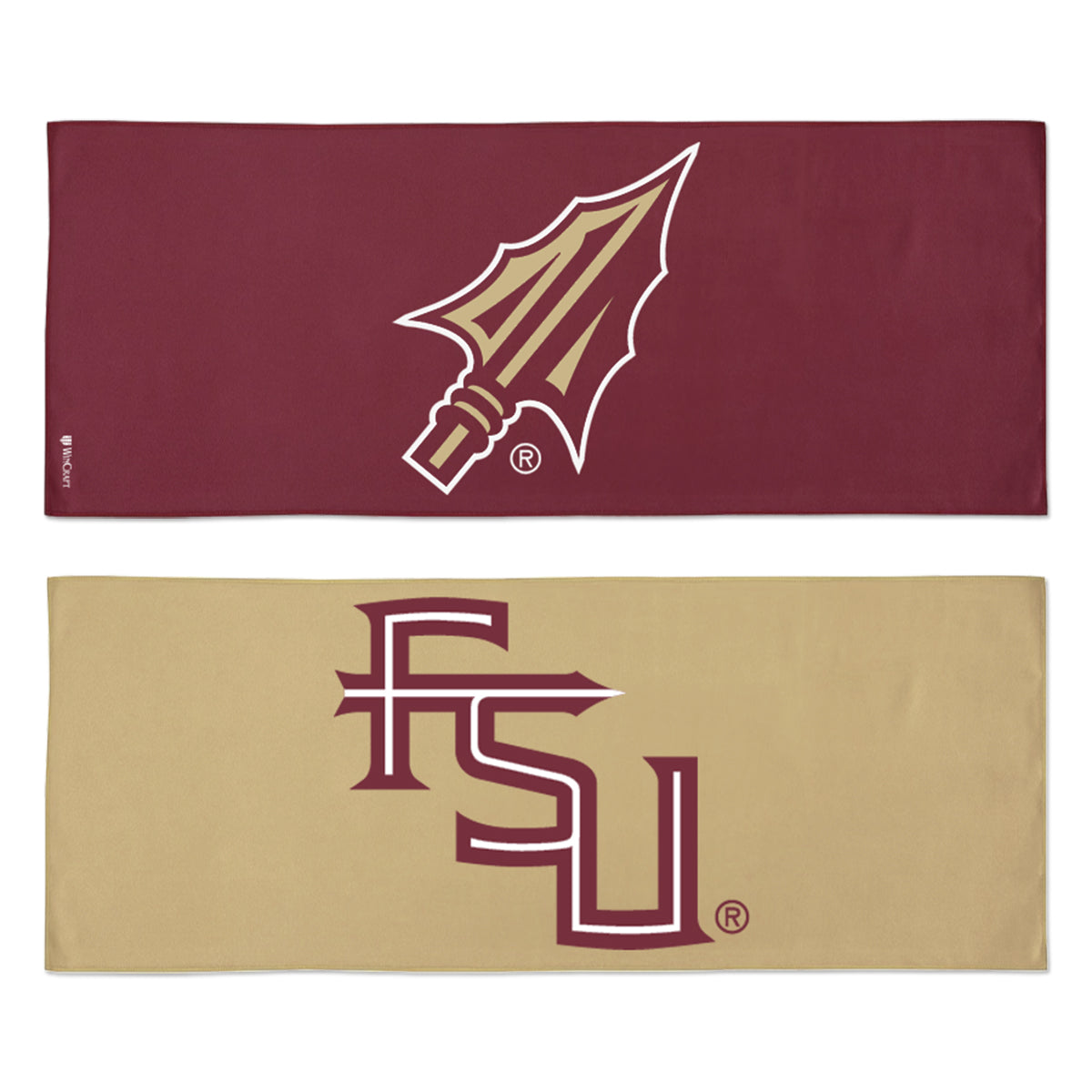 Wincraft Stacked FSU/Arrowhead Cooling Towel - Garnet
