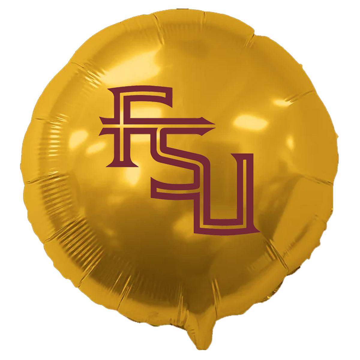 Jardine Stacked FSU 17" Foil Mylar Balloon - Gold