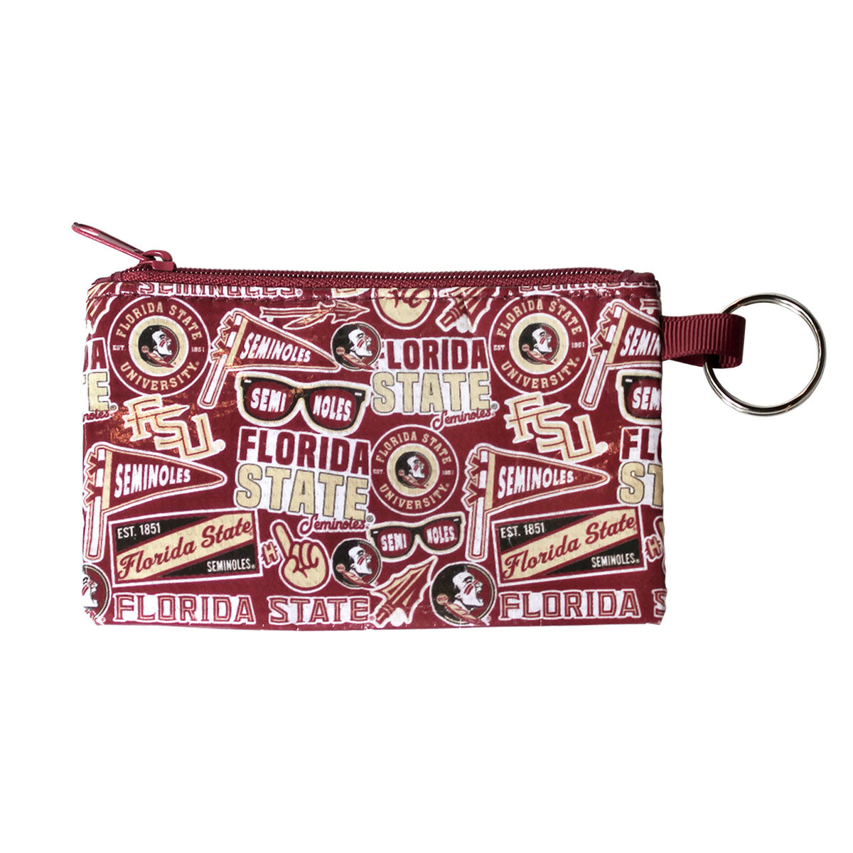 Spirit Products Florida State/Seminole Logo Design ID Case - Garnet