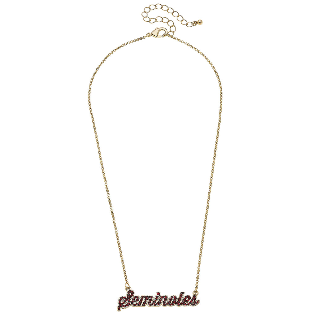 Canvas Seminoles 16" Necklace