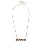 Canvas Seminoles 16" Necklace