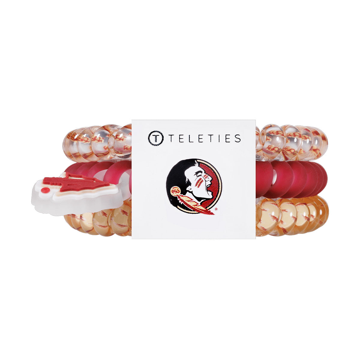 Teleties Florida State 3pk Assorted Small Hair Ties