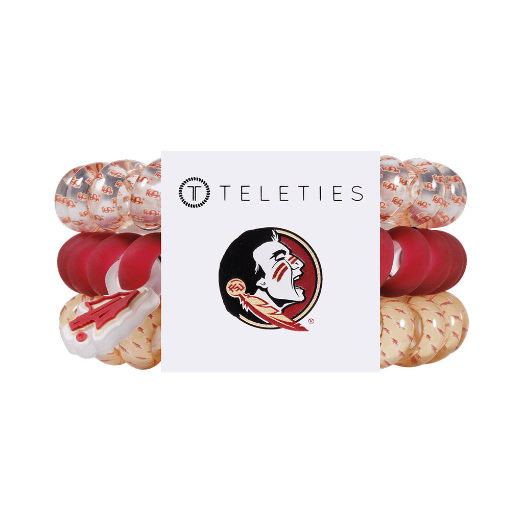 Teleties Florida State 3pk Assorted Large Hair Ties