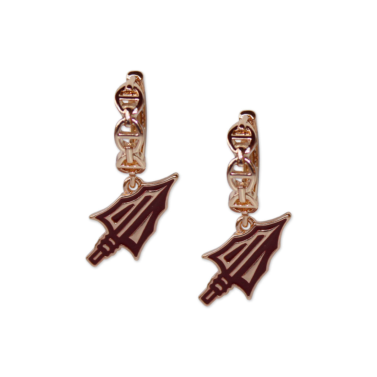 Emerson Street Arrowhead Hoop Earrings