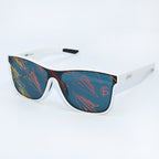 Ghost Vision Interlocking FS/Arrowhead Lens Design Sunglasses - White
