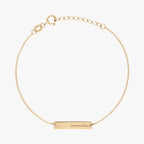 Kyle Cavan Seminoles Bar Cable Chain Bracelet - Cavan Gold