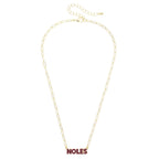 Canvas Noles 16" Chain Necklace - Gold