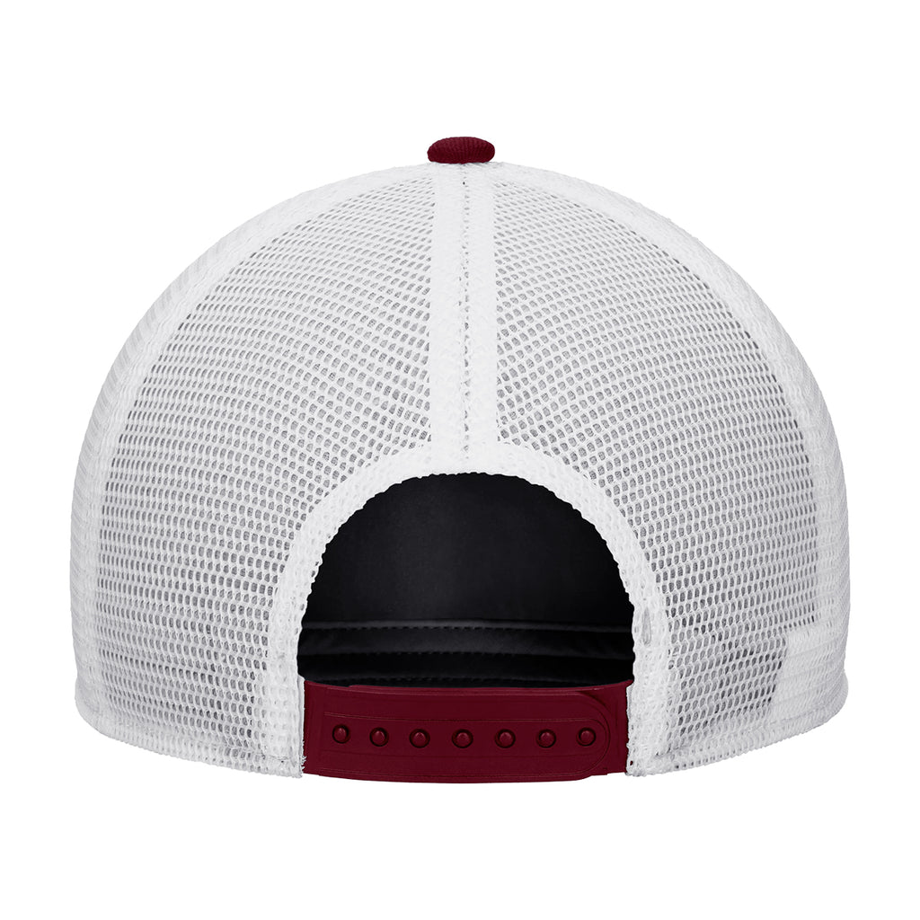 Nike Youth Arrowhead Logo Adjustable Trucker - Garnet/White