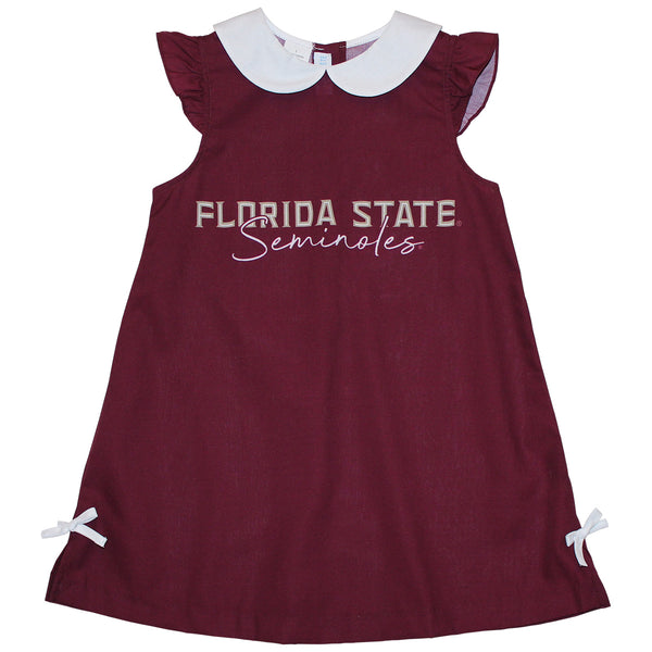 fsu ladies dresses Vive La Fete Girl's Florida State Seminoles A-Line Dress DRESSESSKIRTS