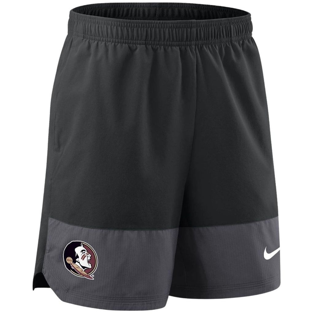 Nike Youth Seminole Logo Dri-fit Woven Short - Black