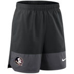 Nike Youth Seminole Logo Dri-fit Woven Short - Black