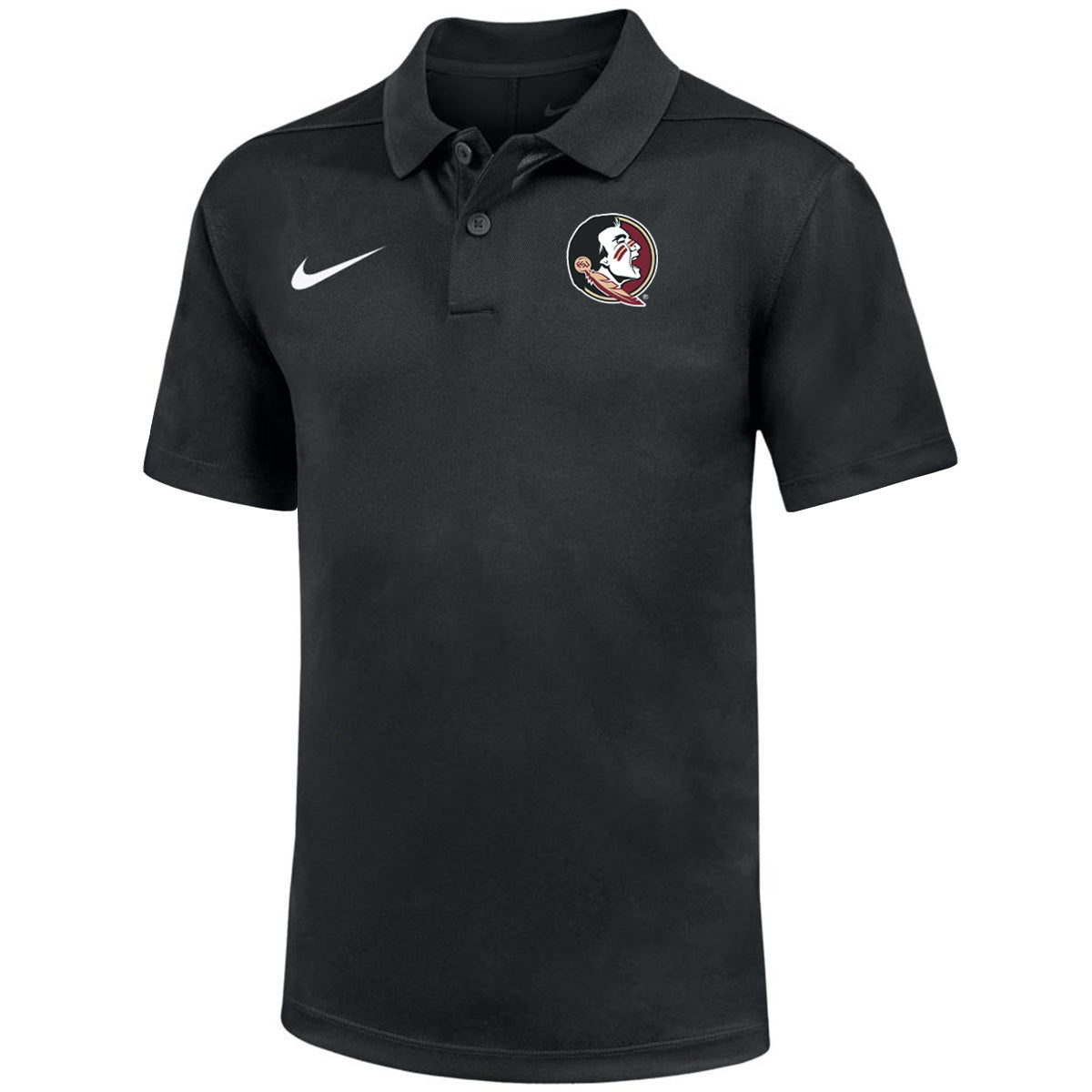 Nike Youth Seminole Logo Victory Polo - Black