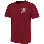 Image One Youth Seminoles Softball Interlocking FS Design Short Sleeve T-shirt - Garnet