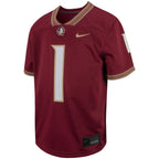 Nike Kid's Florida State Seminoles #1 Replica Football Jersey - Garnet