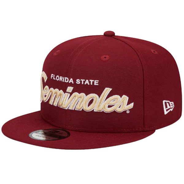 Florida State Seminoles キャップ 帽子 New Era Florida State Seminoles Adjustable Flat Bill Snapback Cap