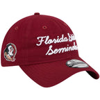 New Era Women's Florida State Seminoles Adjustable Cap - Garnet