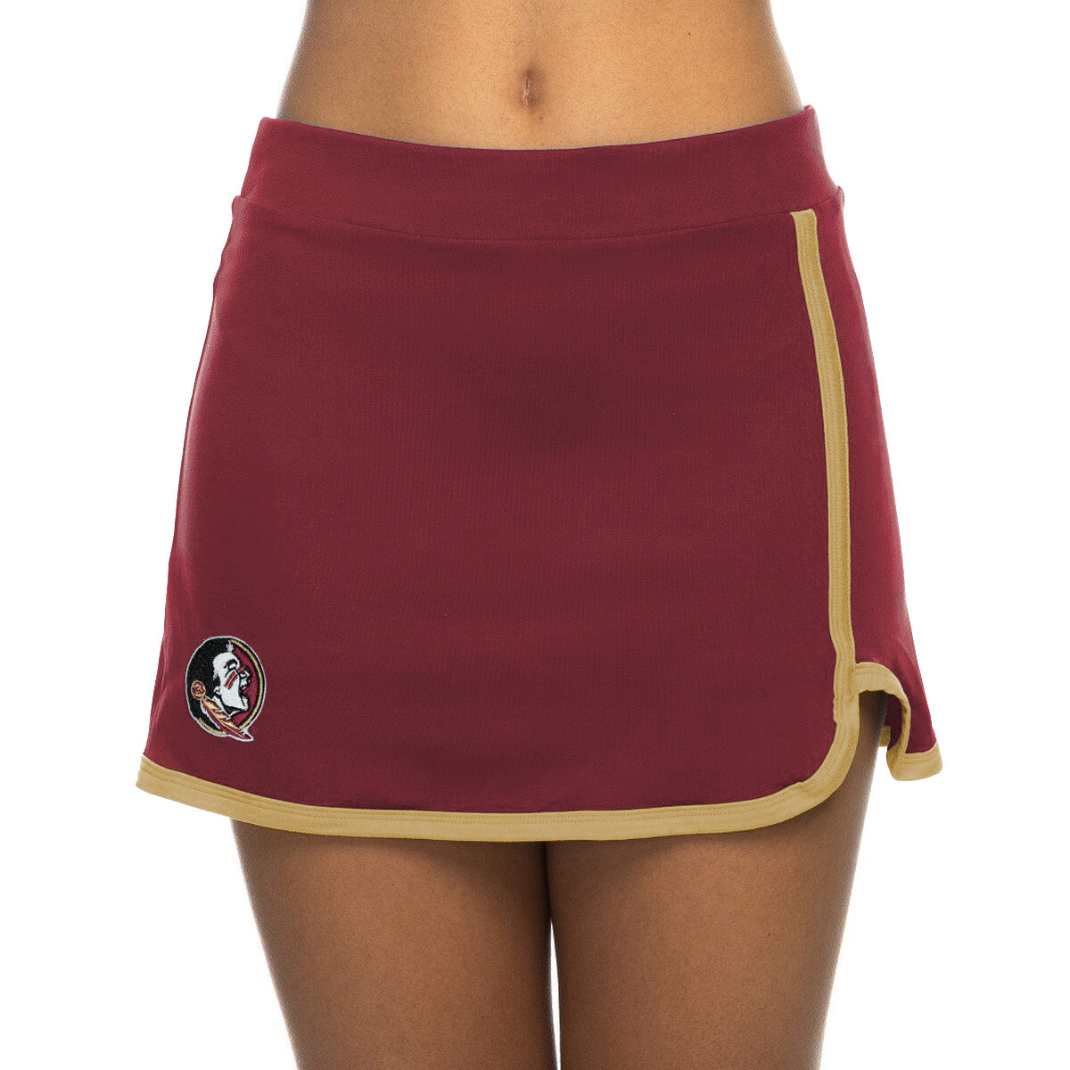 ZooZatz Women's Seminole Logo Retro Skort - Garnet/Gold