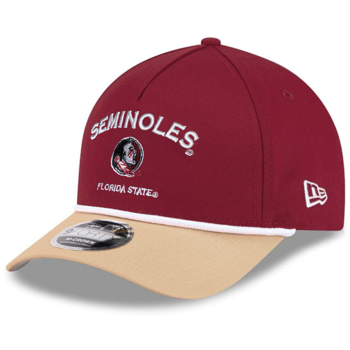 New Era Seminoles/Seminole Logo/Florida State Adjustable 2-Tone 940MC Hat - Garnet/Gold