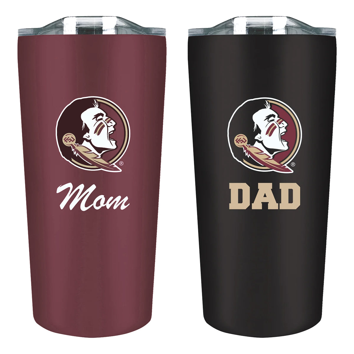 Gametime Sidekicks Seminole Logo Design 30oz Stainless Steel