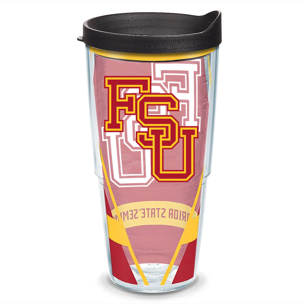 Tervis Vault Stacked FSU 24oz Insulated Tumbler – Garnet & Gold