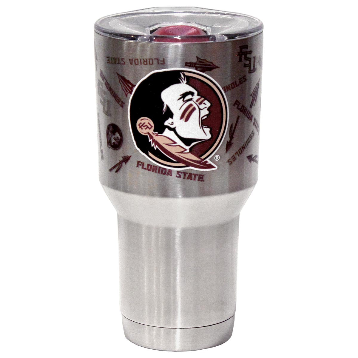 Gametime Sidekicks Seminole Logo Design 30oz Stainless Steel