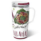 Swig Saturdays in Tallahassee Design 22oz Stainless Steel Travel Mug - White