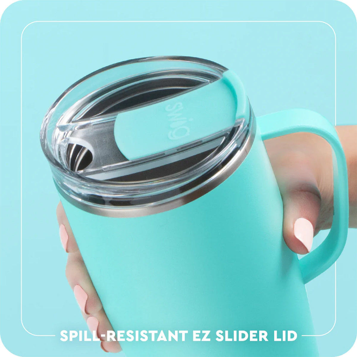 Swig Saturdays in Tallahassee Design 22oz Stainless Steel Travel Mug - White
