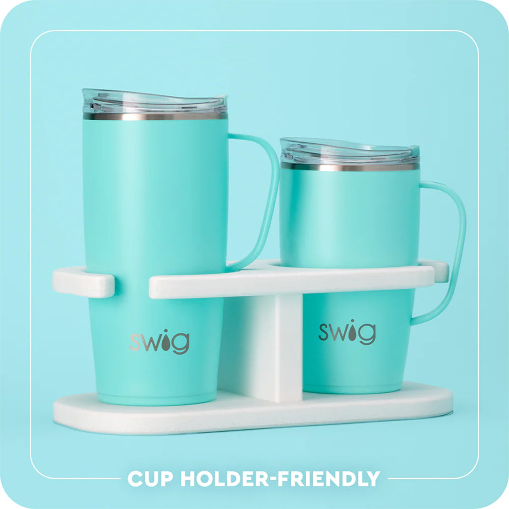 Swig Saturdays in Tallahassee Design 22oz Stainless Steel Travel Mug - White