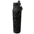 Frostbuddy Tonal Stacked FSU Arrowhead Design 32oz Insulated Water Bottle - Black