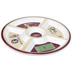 Magnolia Lane Florida State University Assorted Designs Melamine 5-Section Tray