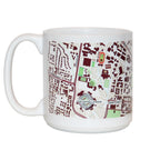 RFSJ Seminole Logo/Campus Map Design 20oz Ceramic Mug - White