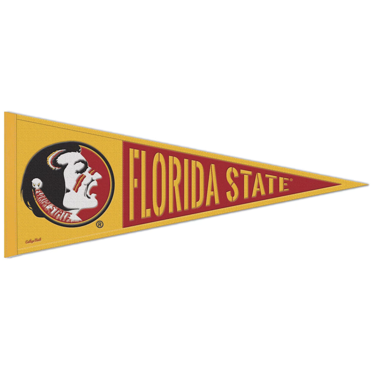 Wincraft Vault Seminole Logo/Florida State 13"x32" Pennant