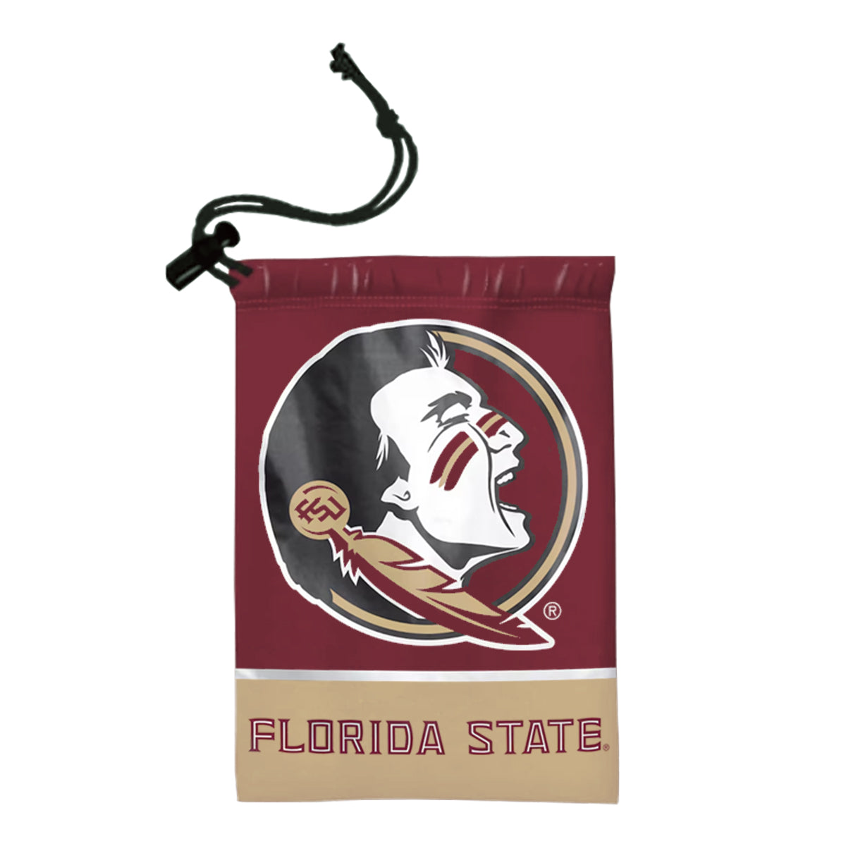 University Blanket & Flag Seminole Logo/Florida State 3x5 Flag in a Bag - Garnet