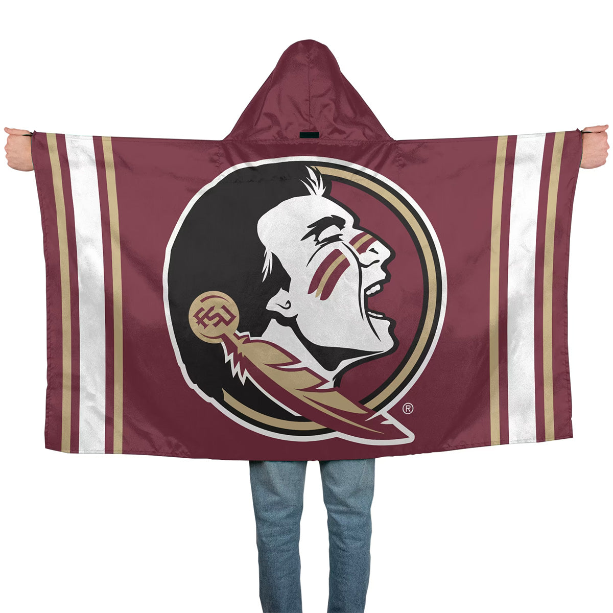 Wincraft Seminole Logo Hoodie Flag