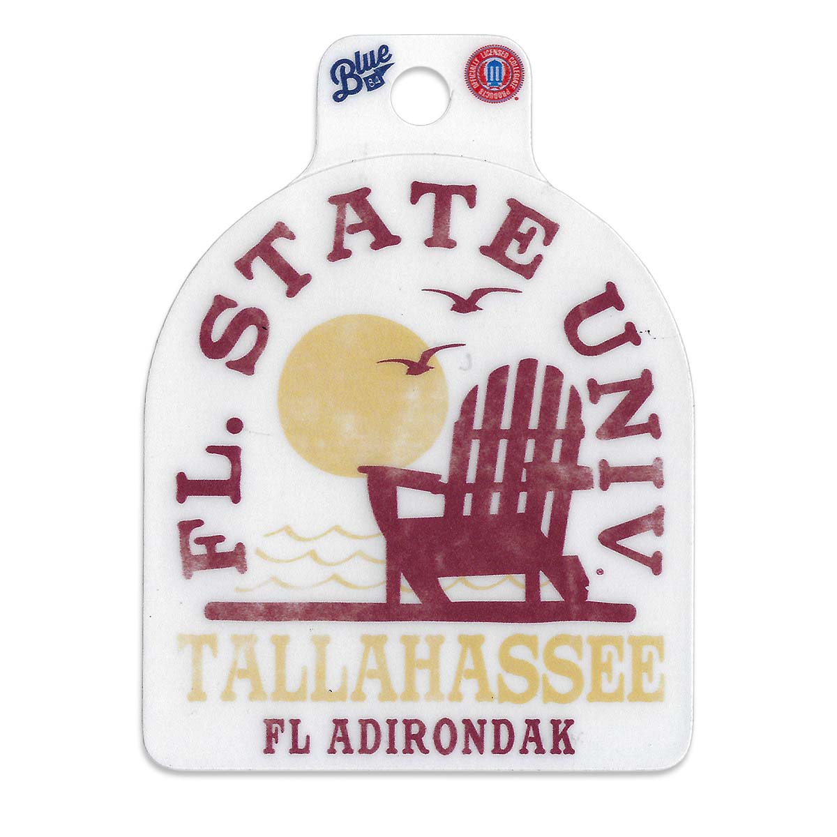 Blue 84 Florida State University Adirondack Decal
